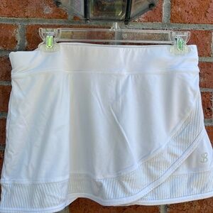 Sofibella White Tennis/Pickleball skirt
